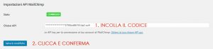 Come collegare Mailchimp al sito