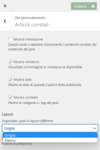 Post correlati con plugin Jetpack