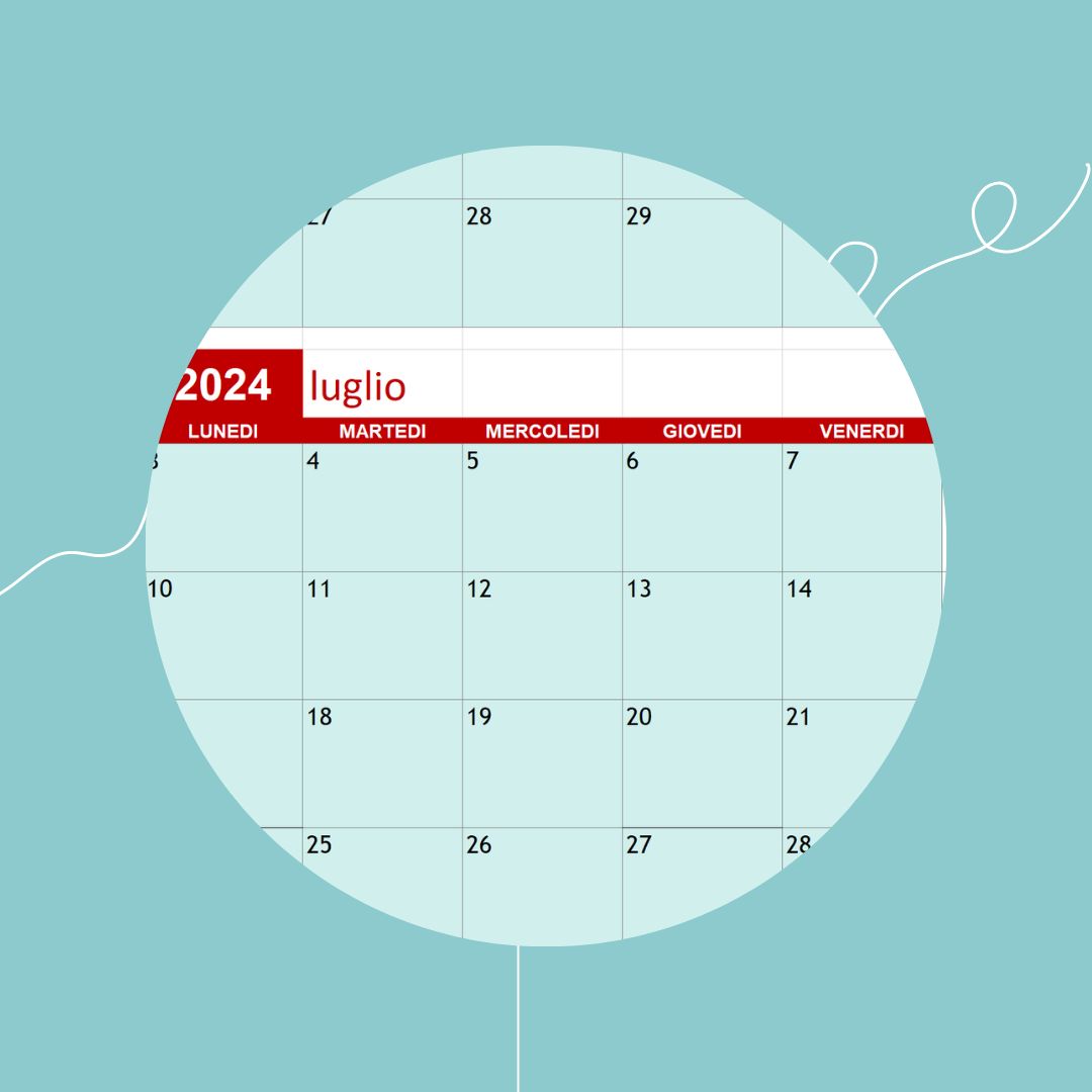 Calendario lavori